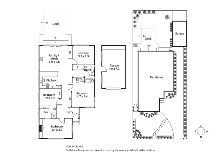Floorplan of Homely house listing, 4 Maralber Road, Highett VIC 3190