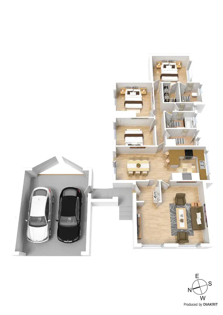 Floorplan of Homely house listing, 72 Murray Crescent, Rowville VIC 3178