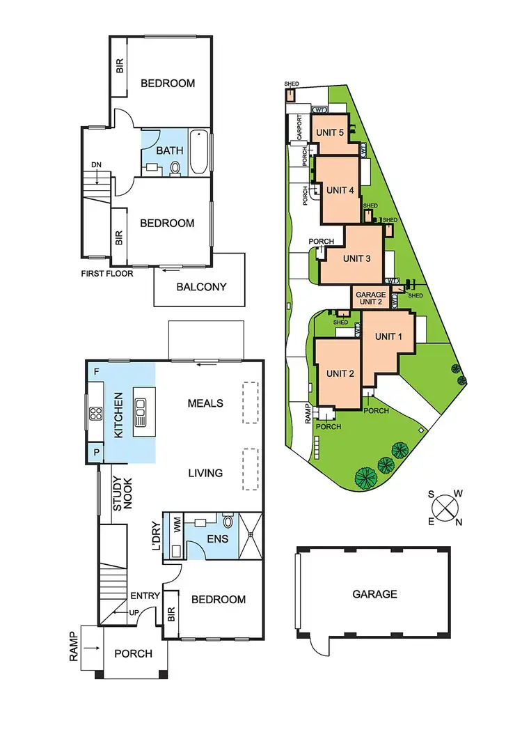 Floorplan of Homely townhouse listing, 1/11 Davidson Street, Bellfield VIC 3081
