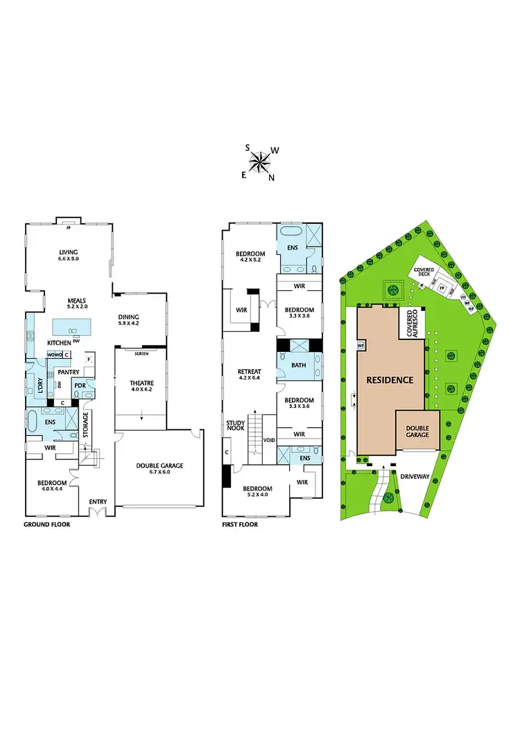 Floorplan of Homely house listing, 8 Lee Ann Street, Blackburn South VIC 3130