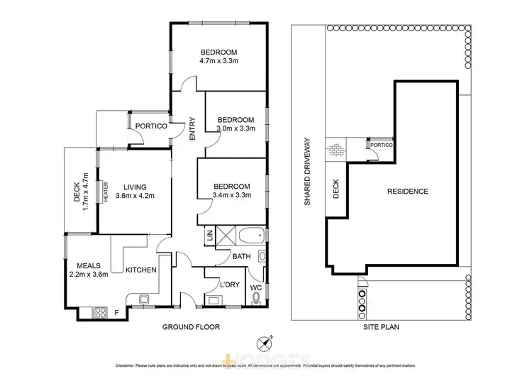 Floorplan of Homely house listing, 8A McNabb Avenue, Geelong West VIC 3218