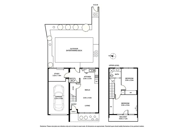 Floorplan of Homely apartment listing, 2/16 Williams Grove, Bonbeach VIC 3196