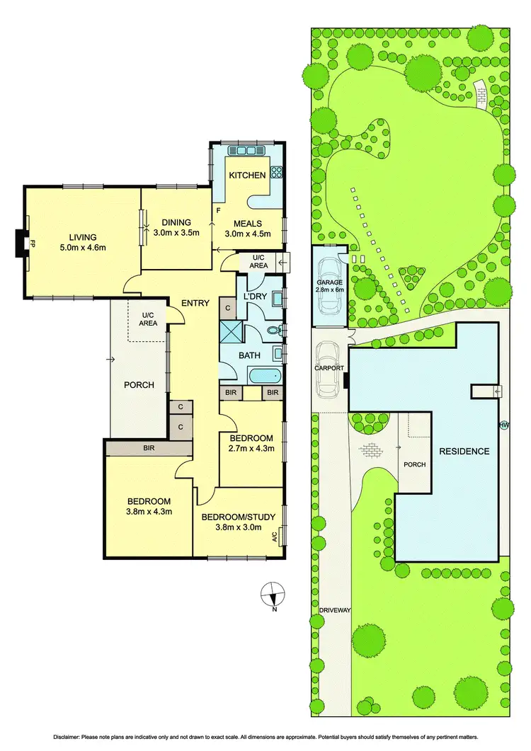 Floorplan of Homely house listing, 14 The Avenue, Blackburn VIC 3130