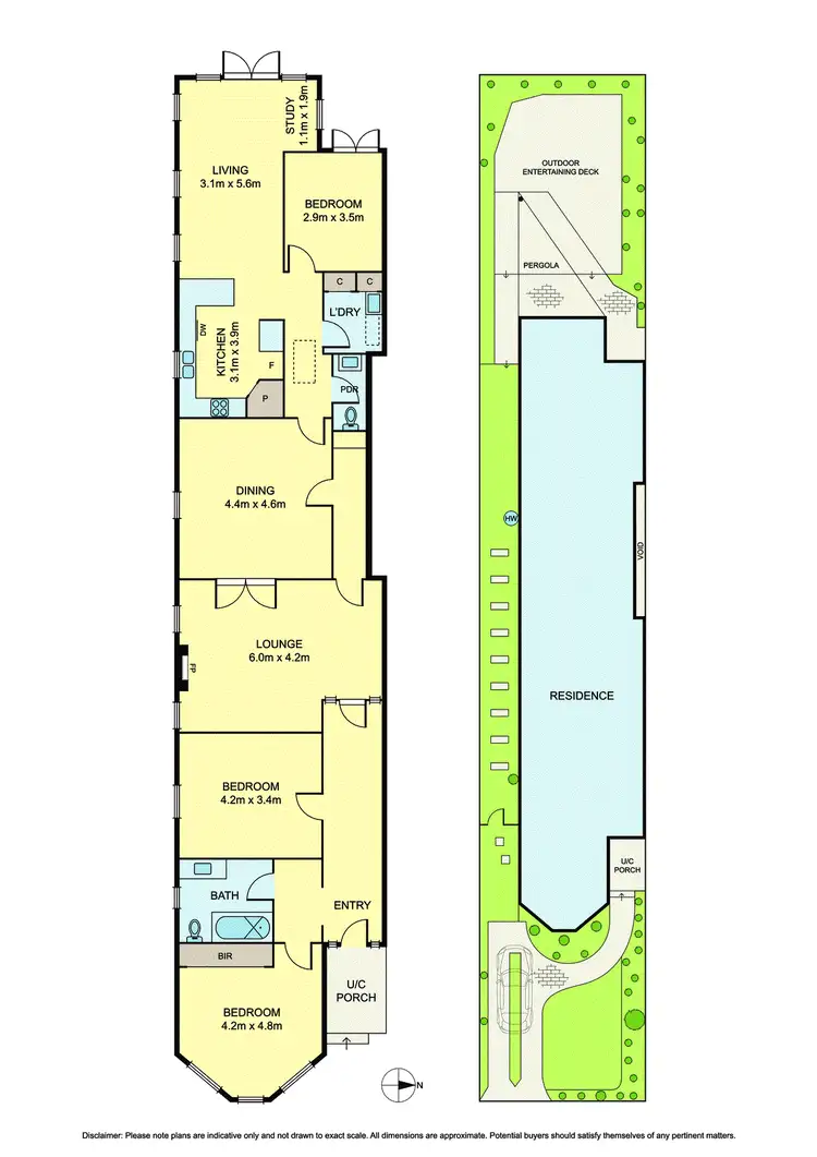 Floorplan of Homely house listing, 16A Robinson Road, Hawthorn VIC 3122