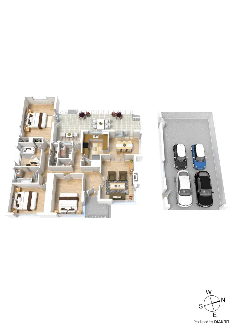Floorplan of Homely house listing, 3 Hennessy Street, Chadstone VIC 3148