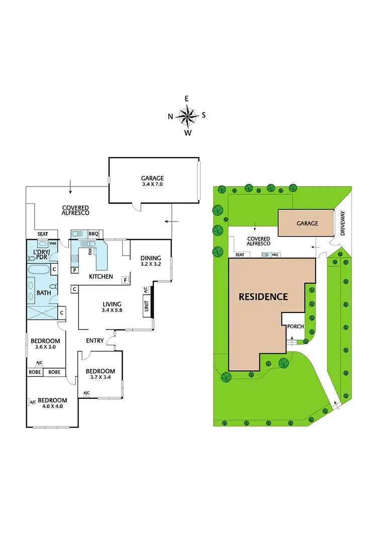 Floorplan of Homely house listing, 357 Springvale Road, Forest Hill VIC 3131
