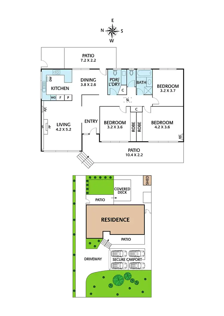 Floorplan of Homely house listing, 1/5 Linlithgow Street, Mitcham VIC 3132