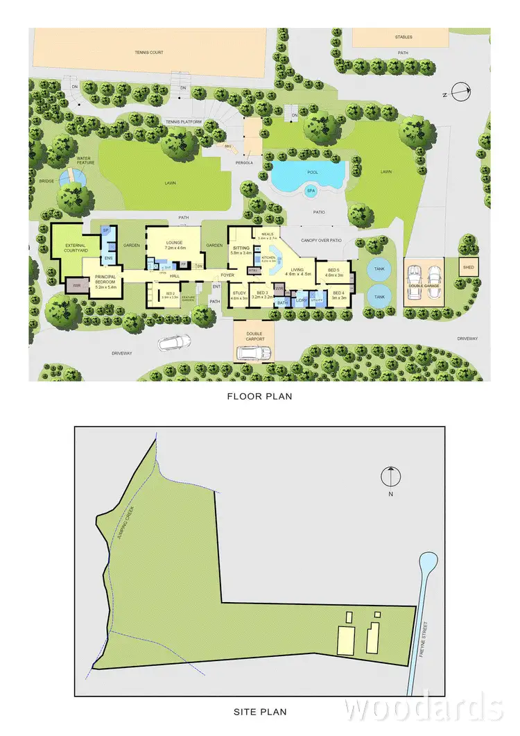 Floorplan of Homely house listing, 4 Freyne Street, Wonga Park VIC 3115