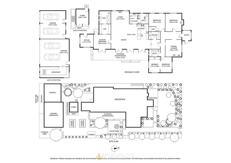 Floorplan of Homely house listing, 21 Volum Street, Manifold Heights VIC 3218