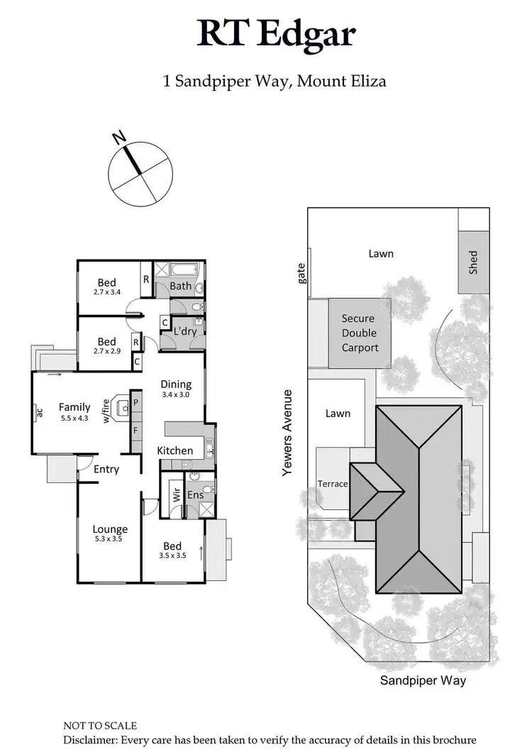 Floorplan of Homely house listing, 1 Sandpiper Way, Mount Eliza VIC 3930
