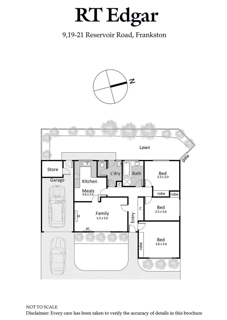 Floorplan of Homely unit listing, 9/19-21 Reservoir Road, Frankston VIC 3199