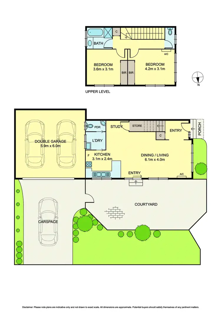 Floorplan of Homely unit listing, 1/36 Bishop Street, Box Hill VIC 3128