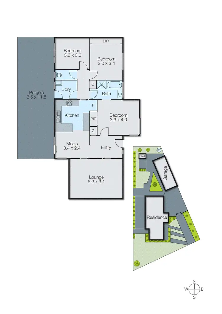 Floorplan of Homely house listing, 67 Hansworth Street, Mulgrave VIC 3170