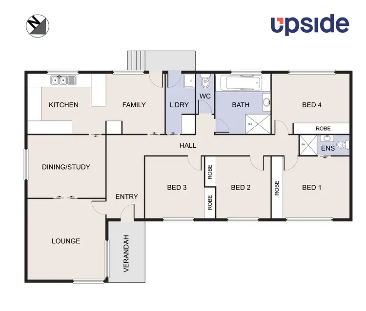 Floorplan of Homely house listing, 4 Alfred Hill Drive, Melba ACT 2615