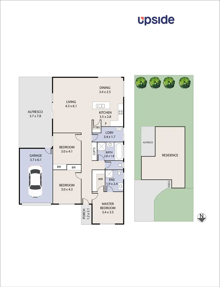 Floorplan of Homely house listing, 5 Kerri Place, Wallan VIC 3756