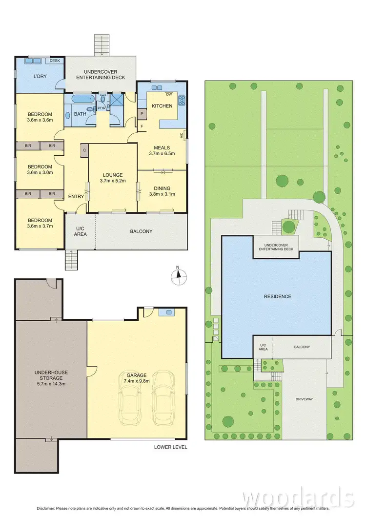 Floorplan of Homely house listing, 61 Thompsons Road, Bulleen VIC 3105