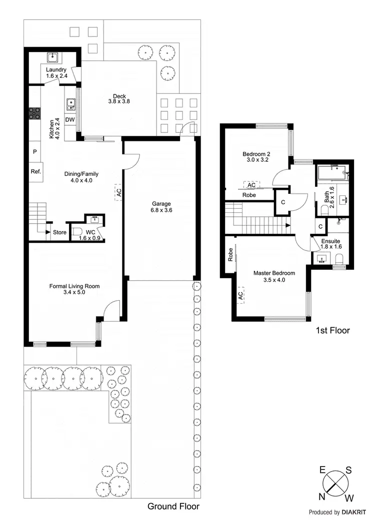 Floorplan of Homely townhouse listing, 12A Boyd Avenue, Oakleigh East VIC 3166