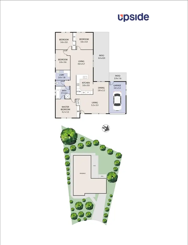 Floorplan of Homely house listing, 6 Hakea Place, Glenning Valley NSW 2261