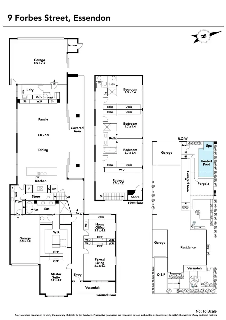 Floorplan of Homely house listing, 9 Forbes Street, Essendon VIC 3040