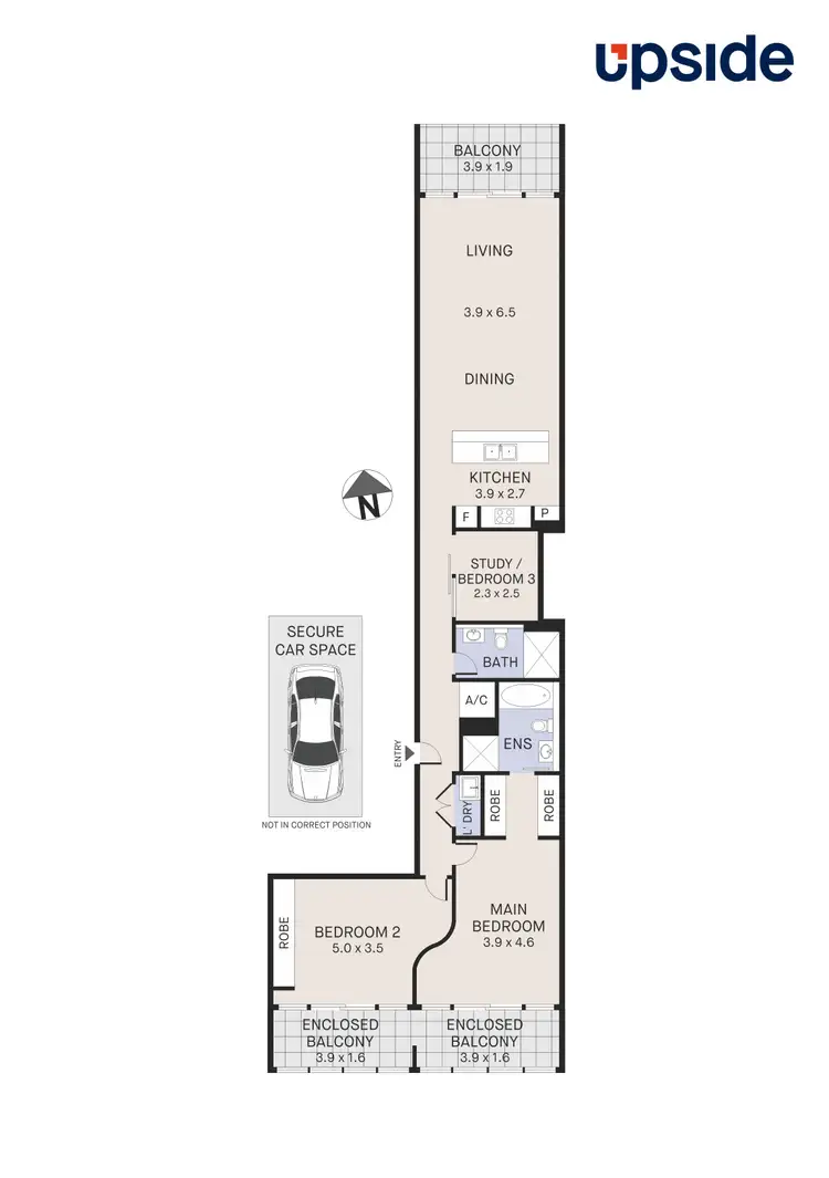 Floorplan of Homely unit listing, 20/60 William Street, Woolloomooloo NSW 2011
