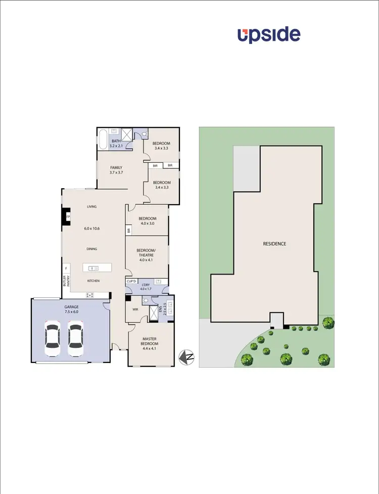 Floorplan of Homely house listing, 11 Jasella Drive, Botanic Ridge VIC 3977