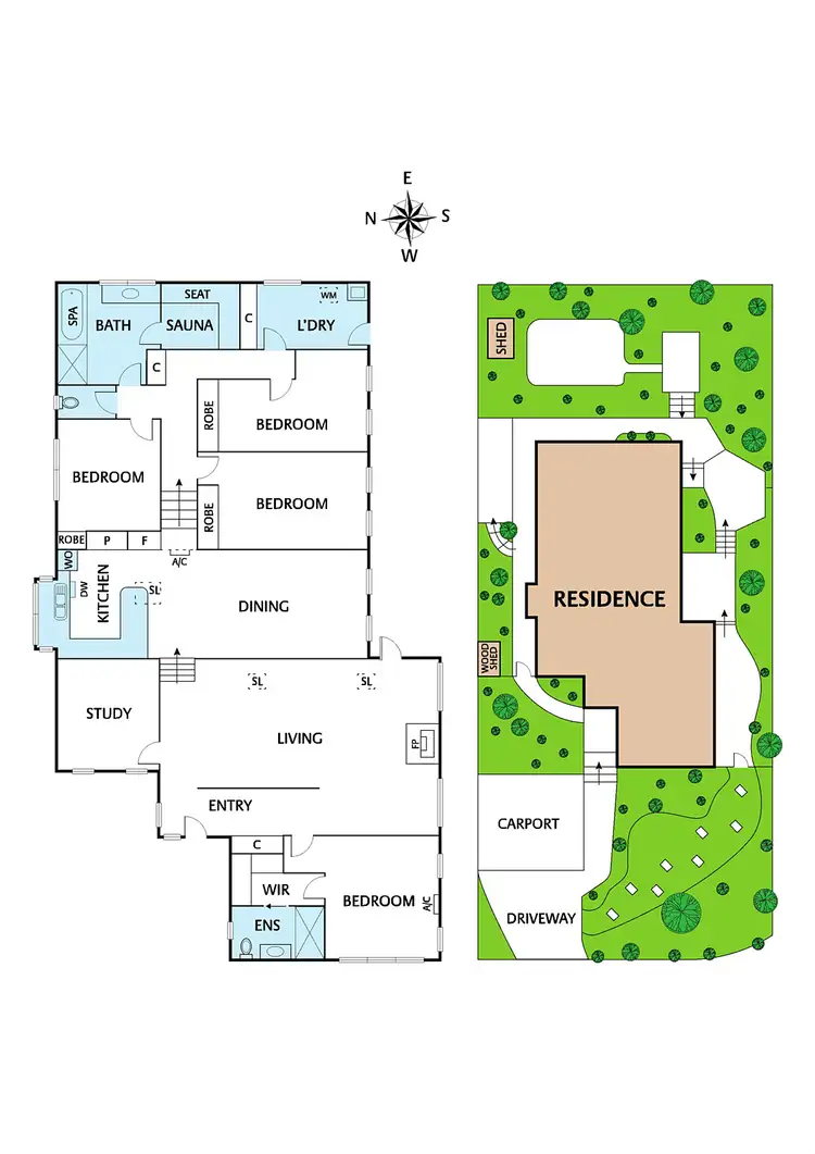 Floorplan of Homely house listing, 7 Marlow Place, Eltham VIC 3095