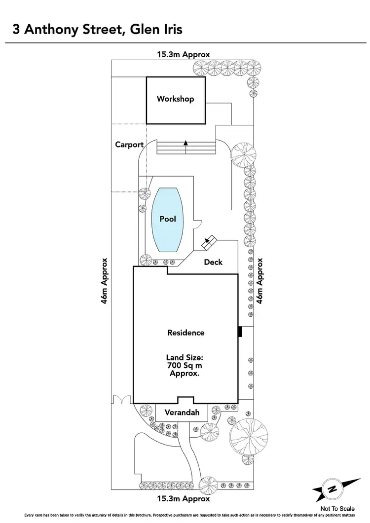 Floorplan of Homely house listing, 3 Anthony Street, Glen Iris VIC 3146