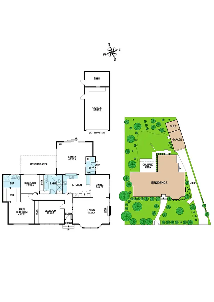 Floorplan of Homely house listing, 13 Noora Avenue, Bentleigh East VIC 3165