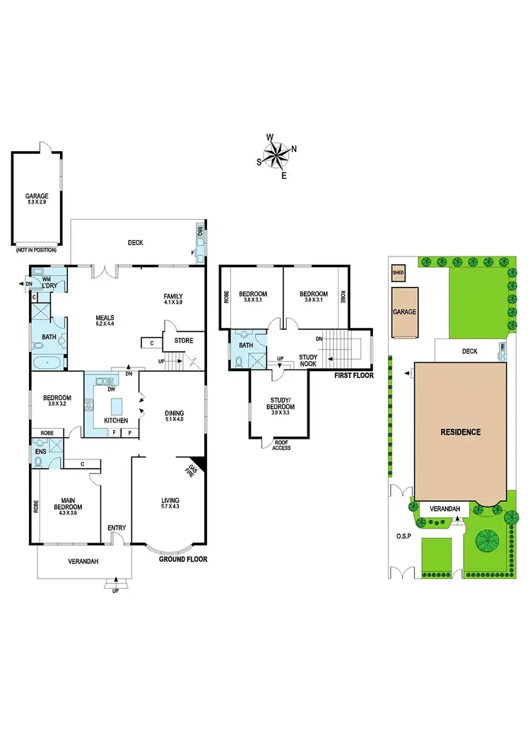 Floorplan of Homely house listing, 7 Lysbeth Street, Mckinnon VIC 3204