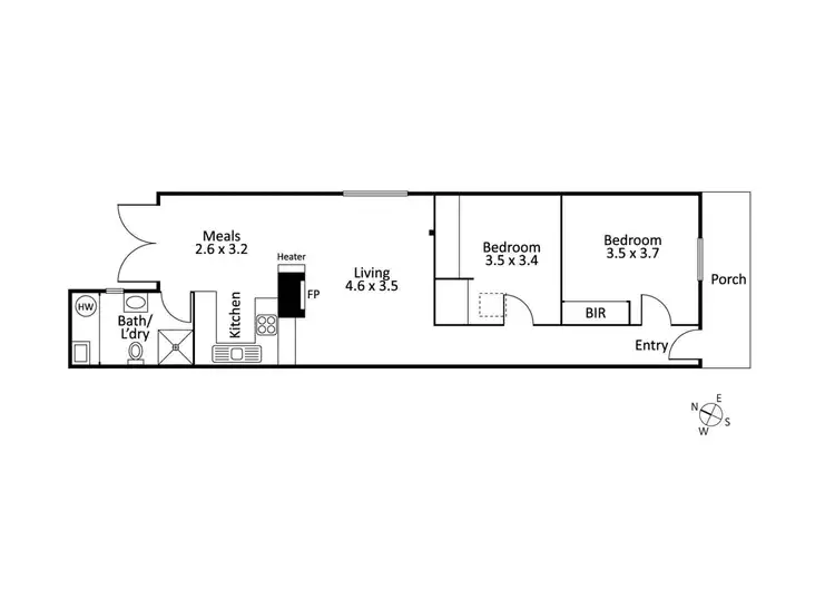 Floorplan of Homely house listing, 108 Palmerston Crescent, South Melbourne VIC 3205