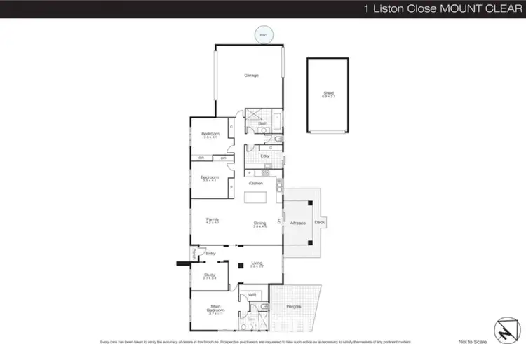 Floorplan of Homely land listing, 1 Liston Close, Mount Clear VIC 3350