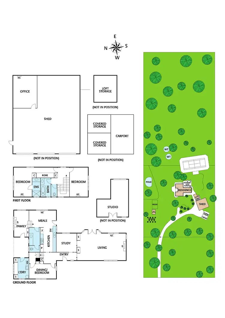 Floorplan of Homely house listing, 82-90 Eisemans Road, Yarrambat VIC 3091