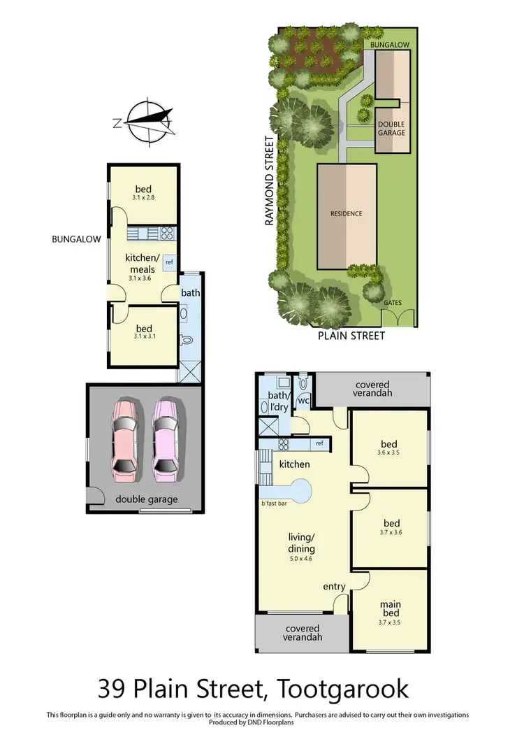 Floorplan of Homely house listing, 39 Plain Street, Tootgarook VIC 3941