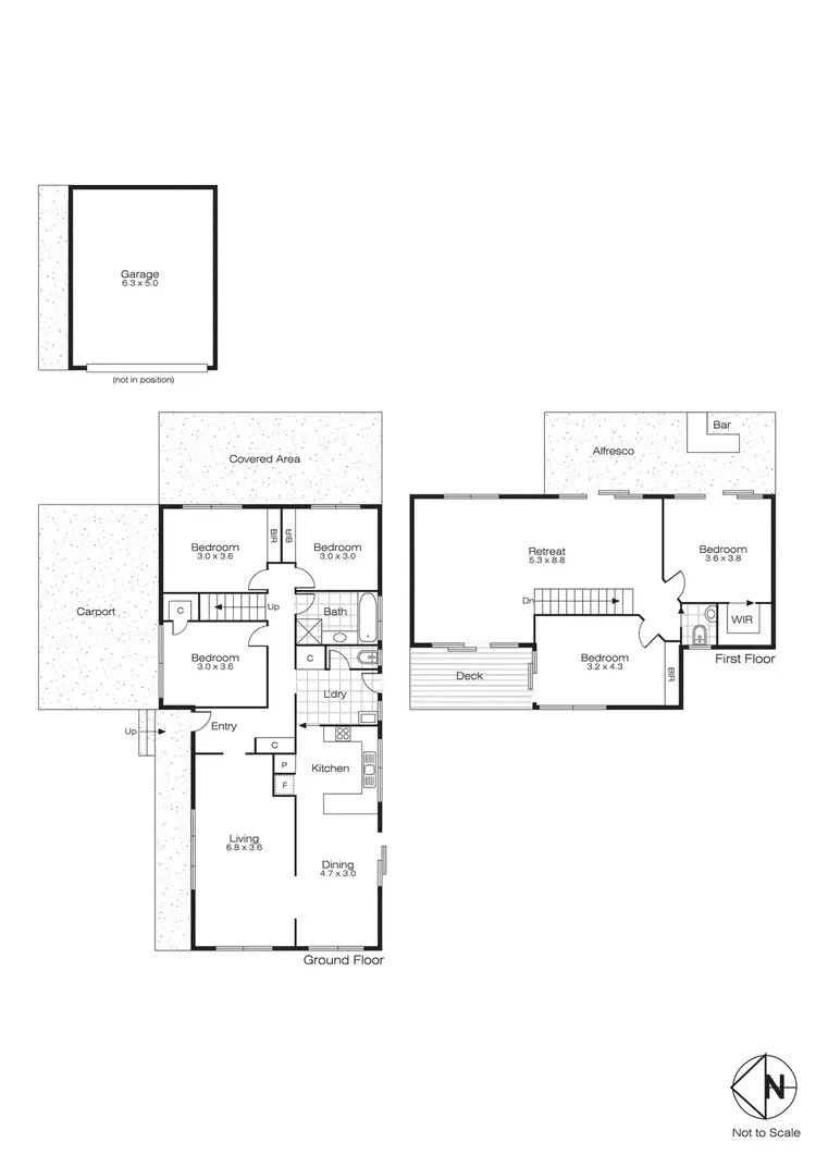 Floorplan of Homely house listing, 112 Lofven Street, Nerrina VIC 3350
