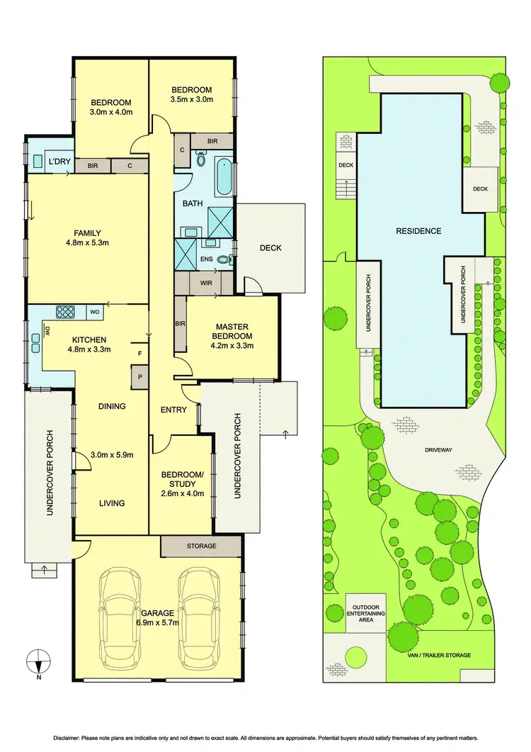 Floorplan of Homely house listing, 53 Glen Ebor Avenue, Blackburn VIC 3130