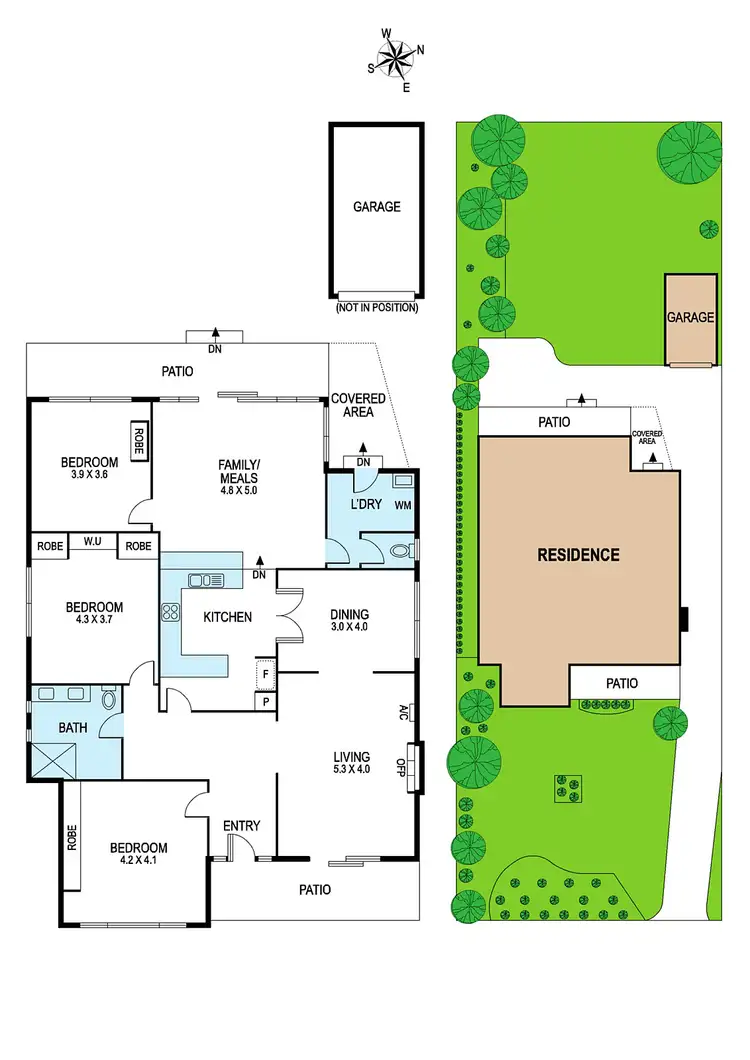 Floorplan of Homely house listing, 5 Bewdley Street, Ormond VIC 3204