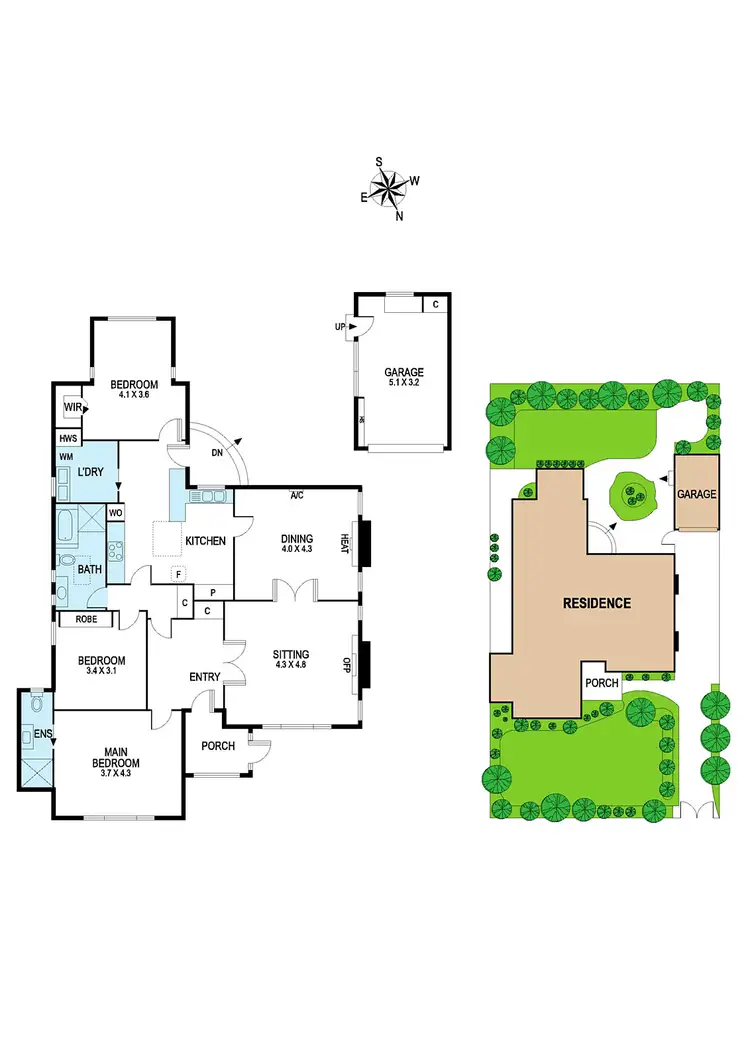 Floorplan of Homely house listing, 1312 Glen Huntly Road, Carnegie VIC 3163