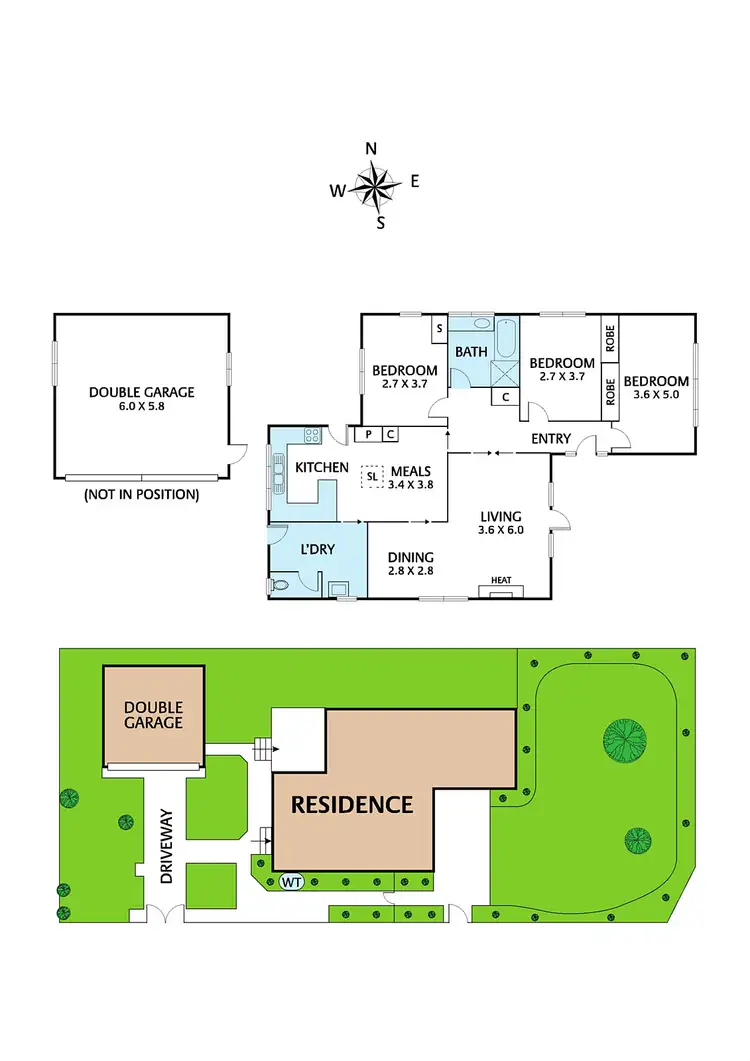 Floorplan of Homely house listing, 72 Orchard Grove, Blackburn South VIC 3130