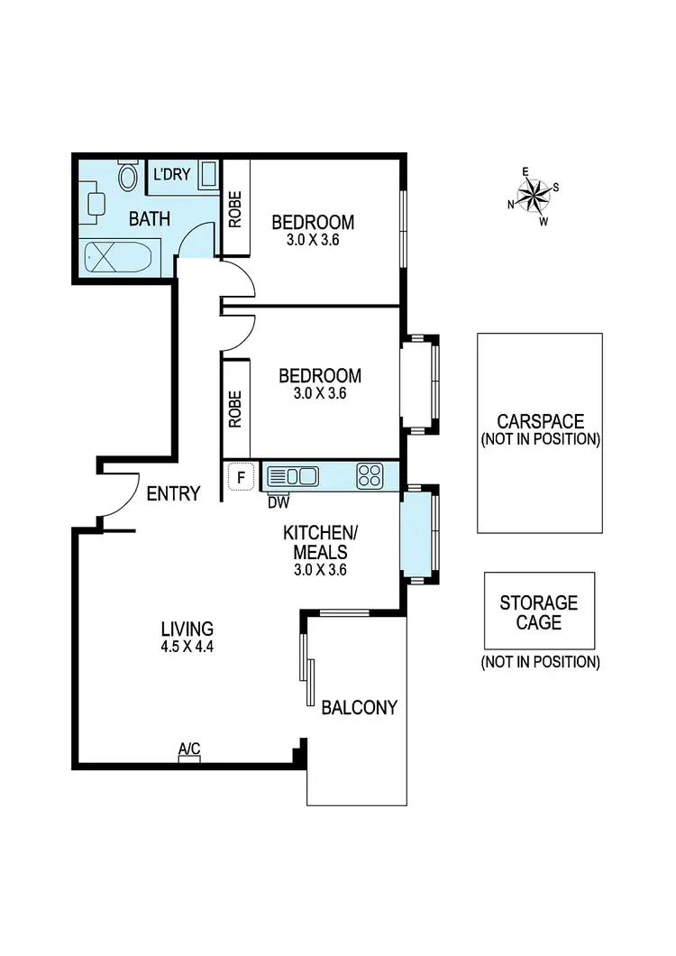 Floorplan of Homely apartment listing, 14/225 Koornang Road, Carnegie VIC 3163