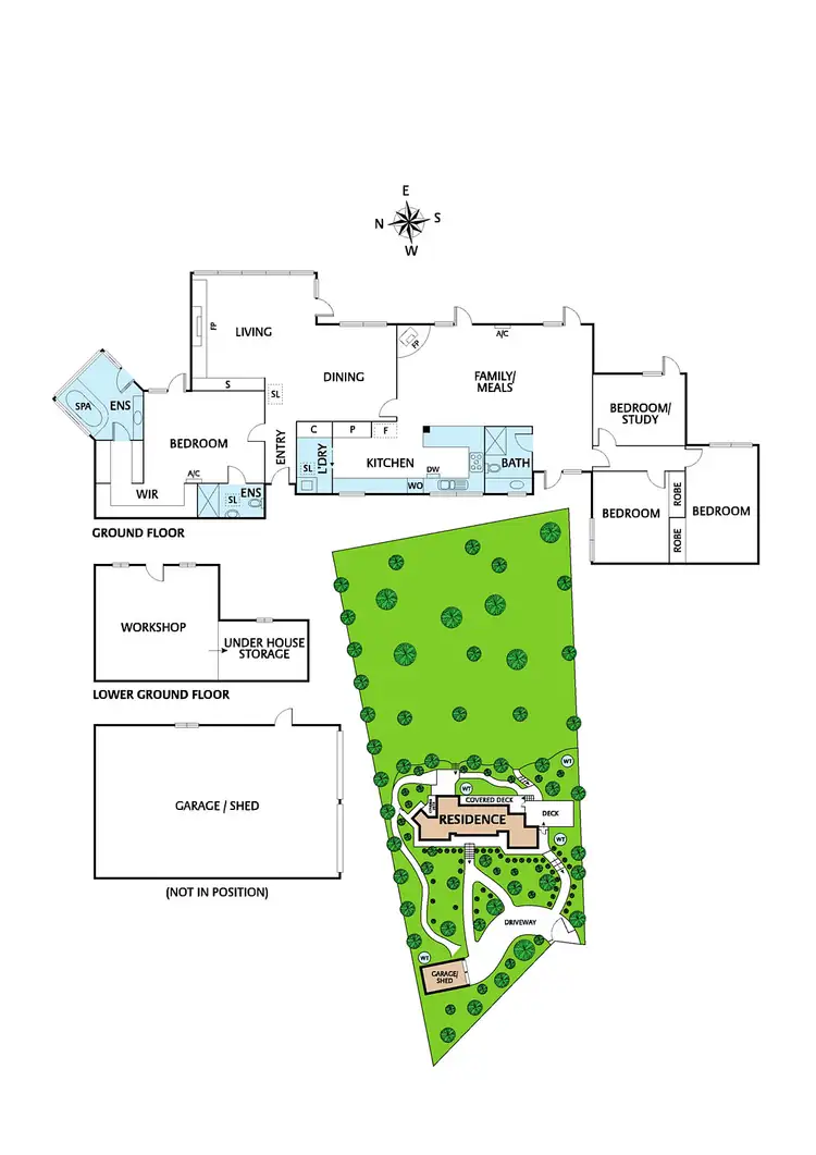 Floorplan of Homely house listing, 2 Lawrence Court, North Warrandyte VIC 3113