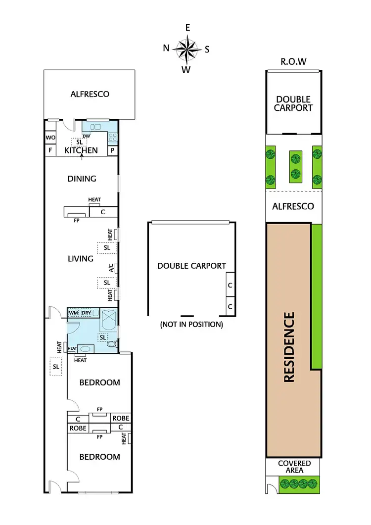 Floorplan of Homely house listing, 246 Amess Street, Carlton North VIC 3054