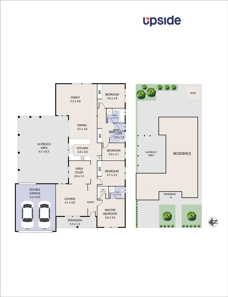Floorplan of Homely house listing, 15 Lyons Avenue, Burnside Heights VIC 3023