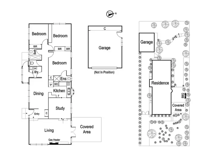 Floorplan of Homely house listing, 57 Buckingham Drive, Heidelberg VIC 3084