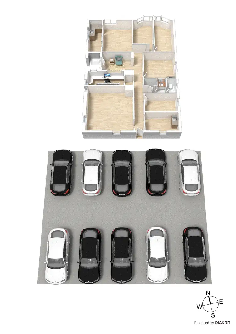 Floorplan of Homely house listing, 513 Station Street, Box Hill VIC 3128