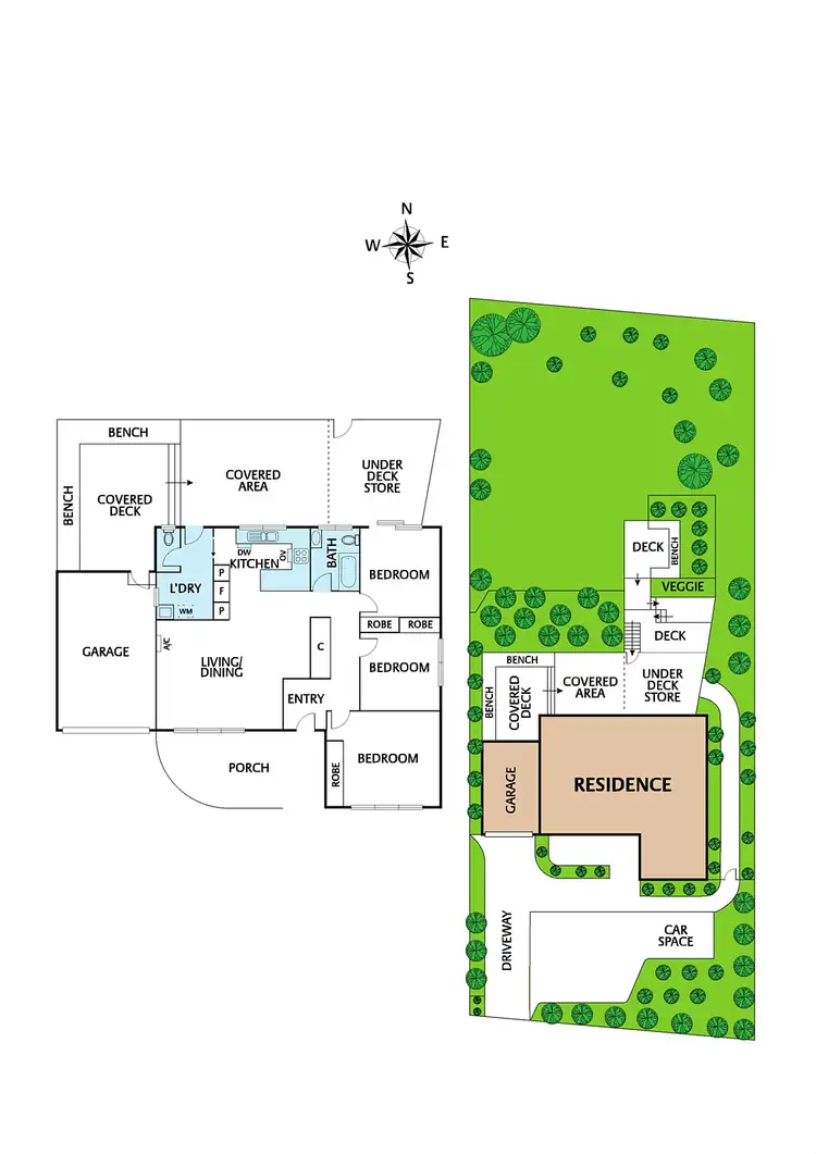 Floorplan of Homely house listing, 185 Main Road, Lower Plenty VIC 3093