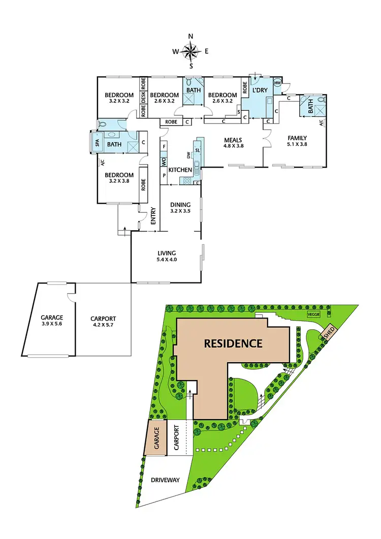 Floorplan of Homely house listing, 23 Kevin Avenue, Blackburn VIC 3130