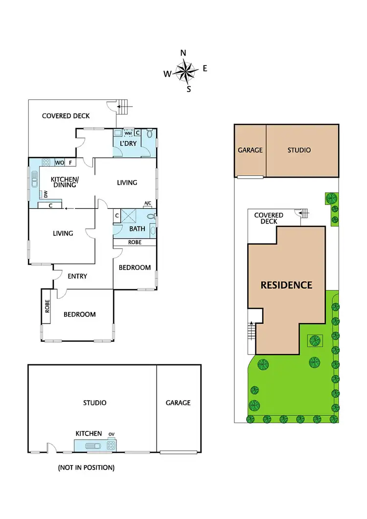 Floorplan of Homely house listing, 244 Wood Street, Preston VIC 3072