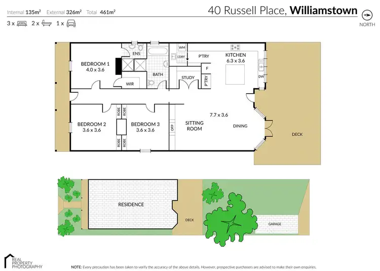 Floorplan of Homely house listing, 40 Russell Place, Williamstown VIC 3016