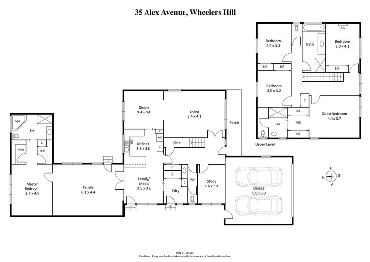 Floorplan of Homely house listing, 35 Alex Avenue, Wheelers Hill VIC 3150