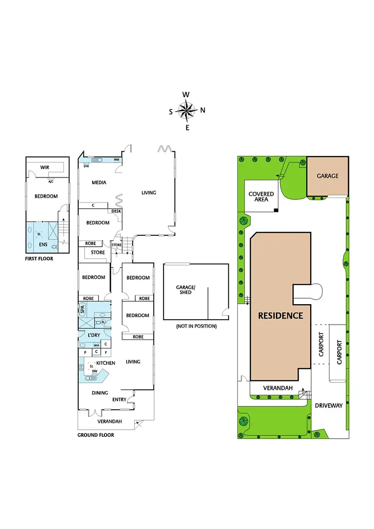 Floorplan of Homely house listing, 293 Bolton Street, Eltham VIC 3095